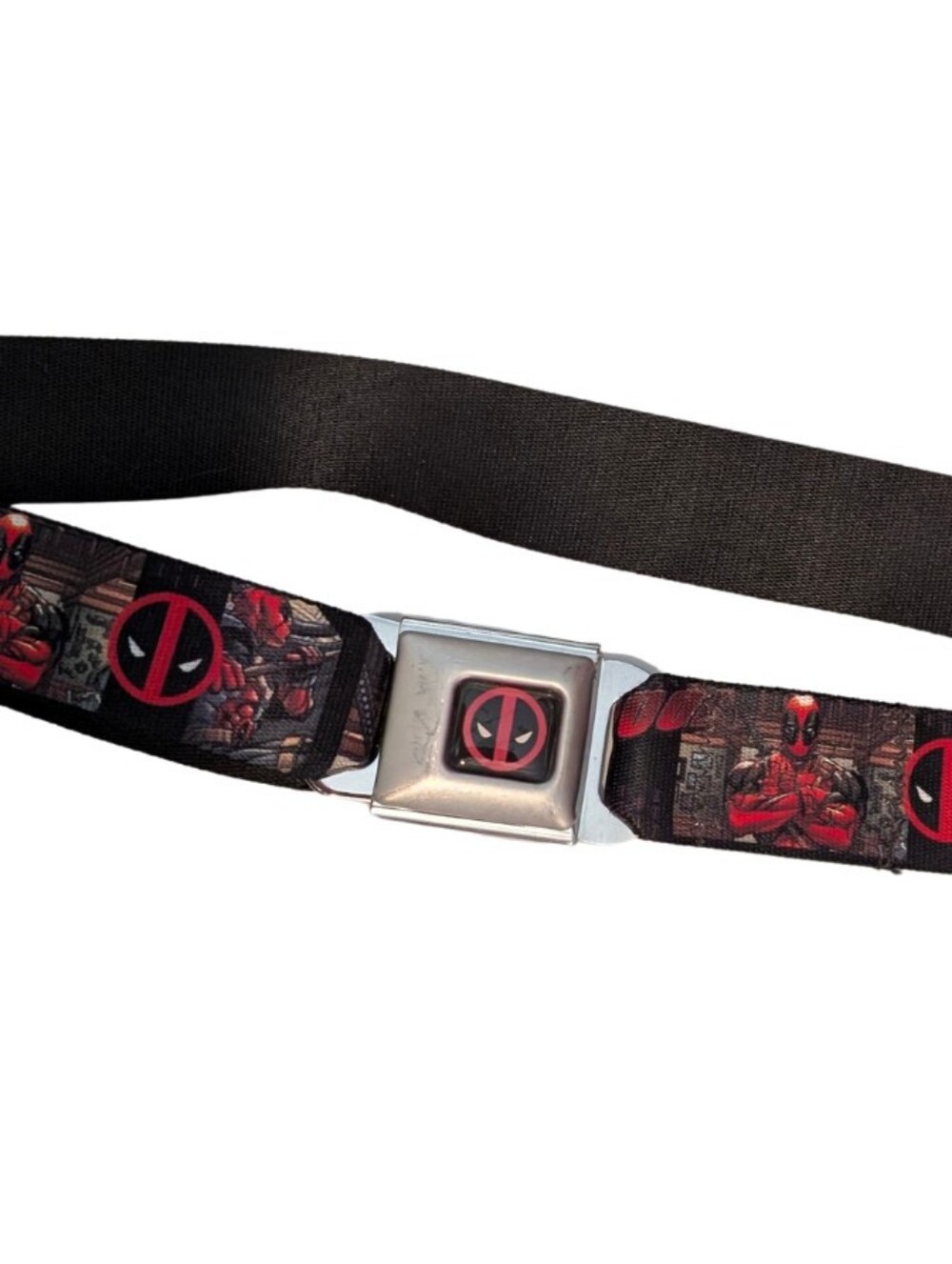 Deadpool Buckle Down Seatbelt-Style 2016 Series Belt